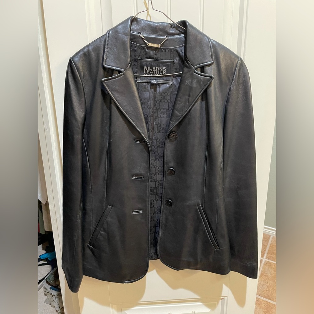 Leather jacket